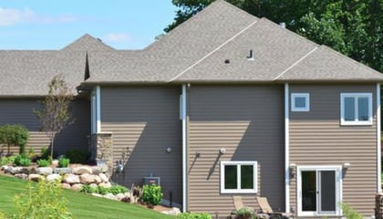 Canyon Steel Siding Installed on Single-Family Home